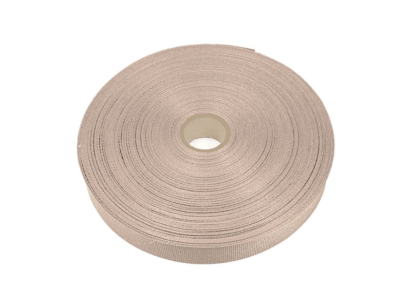 Taśma lamówka rypsowa  20 mm / 0,40 mm beżowa (031)