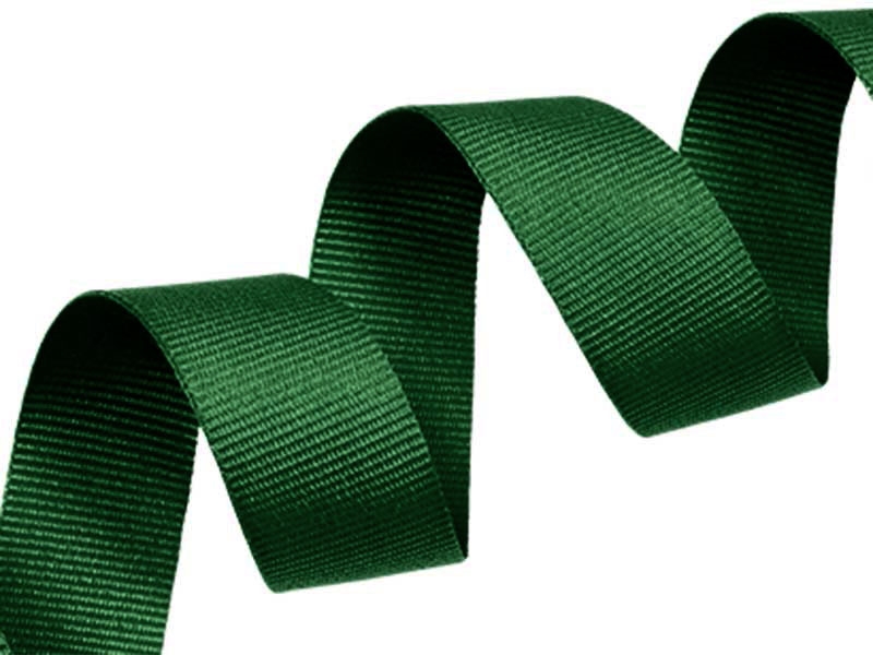Grosgrain ribbon 20 mm/0,40 mm dark green (295)