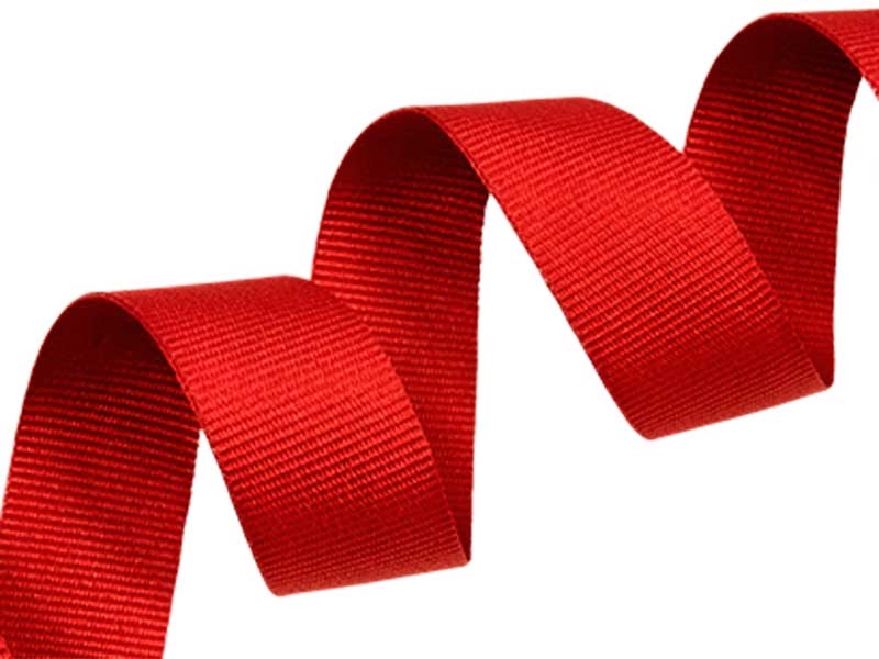 Ripsband 20 mm/0,40 mm Rot (171)