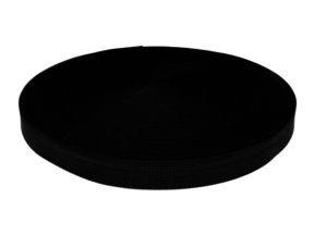 Grosgrain-Band 25 mm schwarz (580)