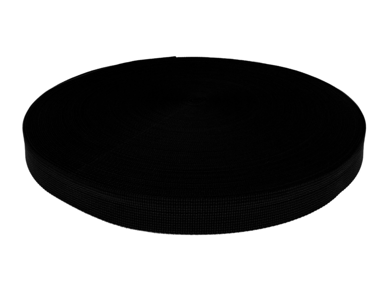 Rips-Trageband 25 mm (580) Schwarz