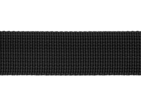 Grosgrain ribbon 25 mm black (580)