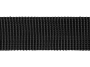 30 mm rypsová stuha černá (580)