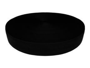 Grosgrain ribbon 40 mm black (580)
