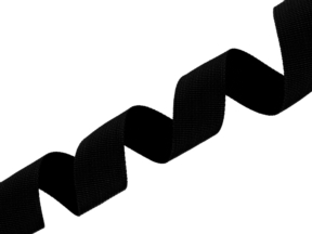 Grosgrain ribbon 40 mm black (580)