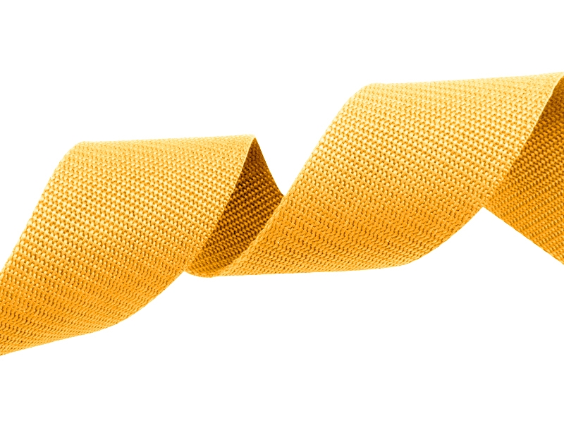 Webbing pp 15 mm / 1,3 mm&nbspyellow  178 50  mb
