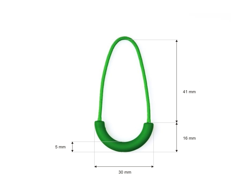 STRING DECORATIVE PULLER  (0217) 151 GREEN 100 PCS