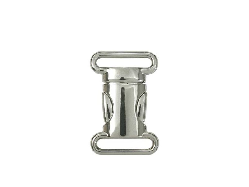 Klamra metalowa 20 mm 0324-3025 nikiel połysk