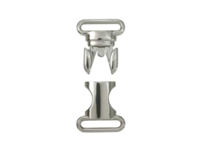 Klamra metalowa 20 mm 0324-3025 nikiel połysk