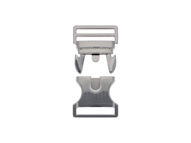 Klamra metalowa 30 mm 0324-3025 nikiel połysk