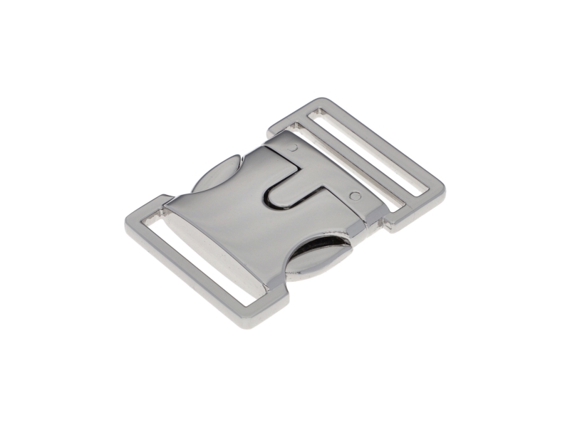 Klamra metalowa 30 mm 0324-3025 nikiel połysk