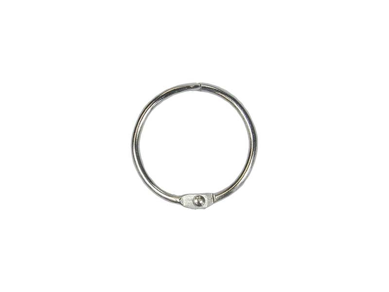 KOVOVÉ KOLEČKO   OTEVŘENE 25/2,2 MM NIKL 100 KS