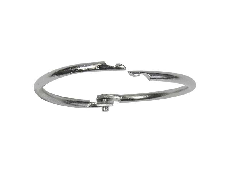METAL OPENED RING 30/2,2 MM NICKEL 100 PCS