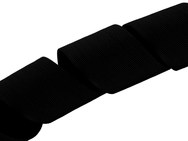 Rips-Trageband 50 mm (580) Schwarz