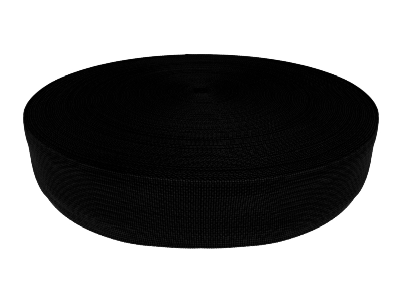 Ripsový nosný popruh 50 mm (580) černá