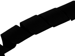 50 mm grosgrain ribbon black (580)