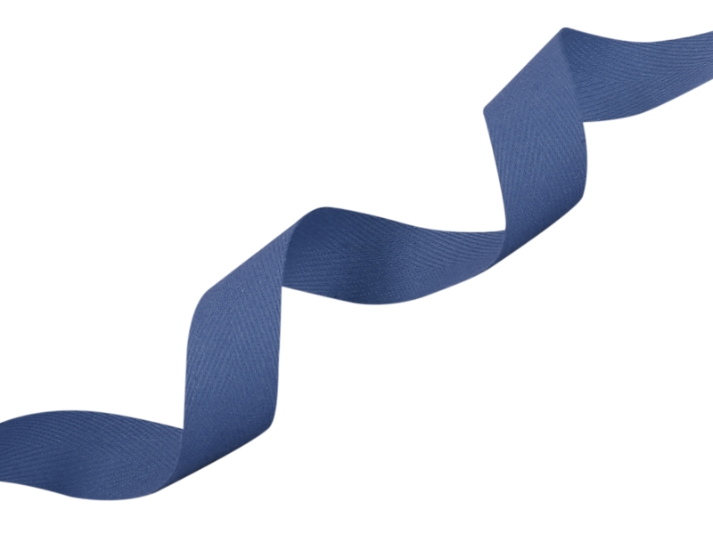 Baumwollköperband 20 mm/0,35 mm Blau (558)