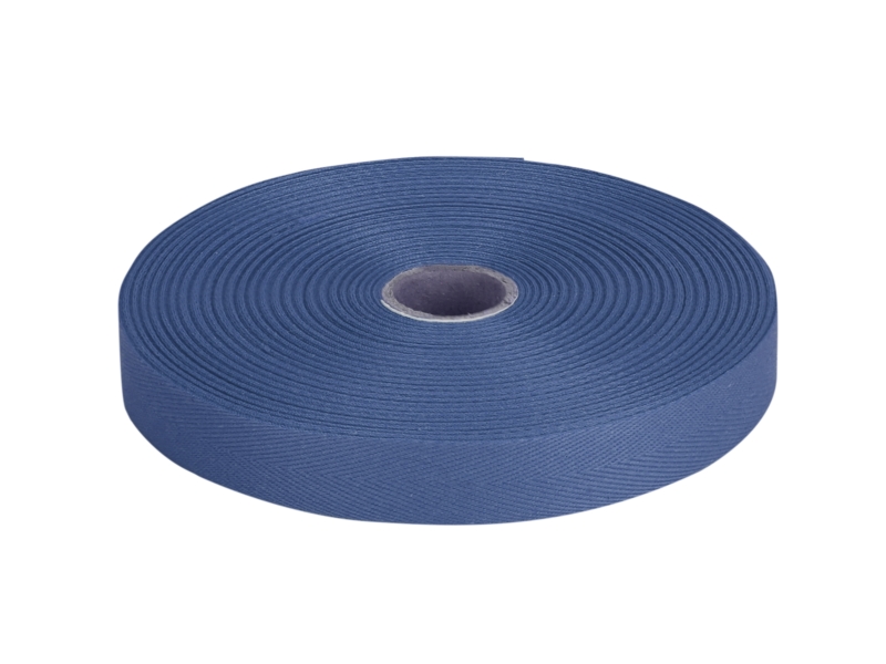 Baumwollköperband 20 mm/0,35 mm Blau (558)