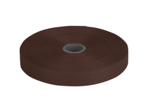 Taśma lamówka pasmanteryjna  20 mm/0,35 mm (141) brązowa