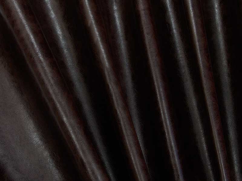 IMITATION LEATHER VINTAGE DARK BROWN 07 140 CM 1 MB
