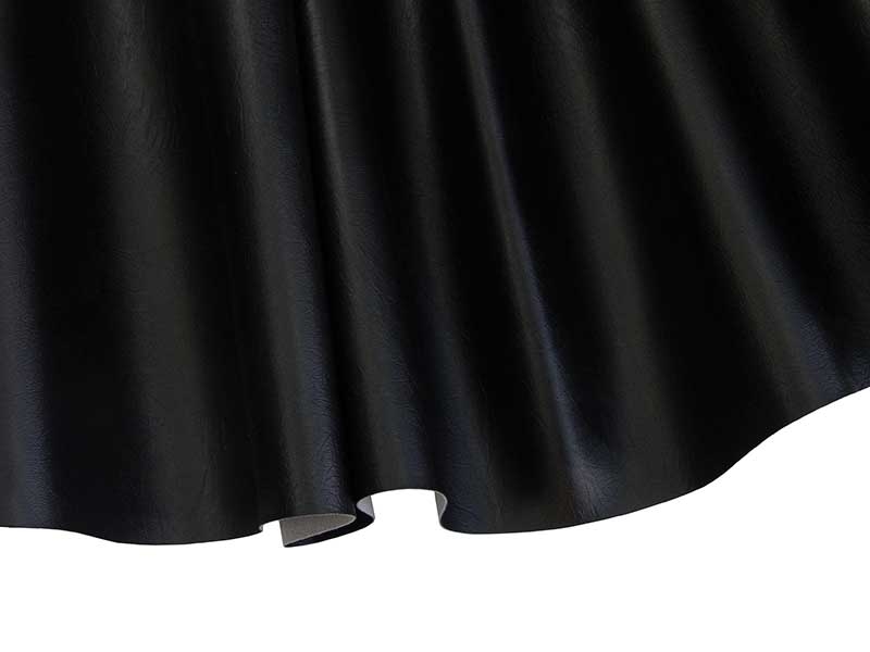 ИСКУСТВЕННАЯ КОЖА TERRA 0106 ЧЕРНАЯ 140 CM 1 М