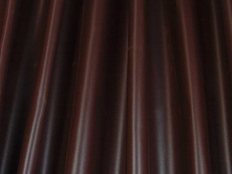 POLYESTEROVÁ TKANINA MICROFIBRA TMAVĚ HNĚDÁ 141 148 CM 1 M