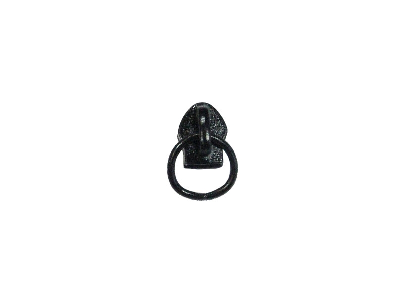 SLIDER FOR NYLON ZIPPER TAPES 5 NON LOCK 292-3005 BLACK WITH CIRCLE 500 PCS