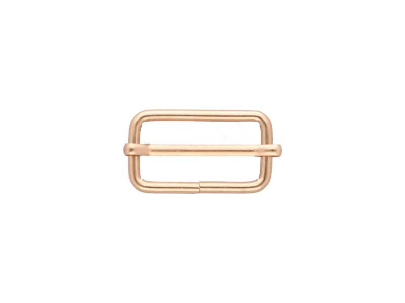 METAL SLIDE BUCKLE 30/15/3 MM&nbspLIGHT GOLD WIRE 100    PCS