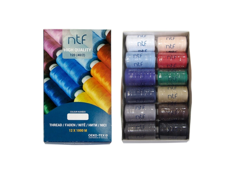 POLYESTERGARN NTF 40/2 FOREST   1000 M x 12 Stck