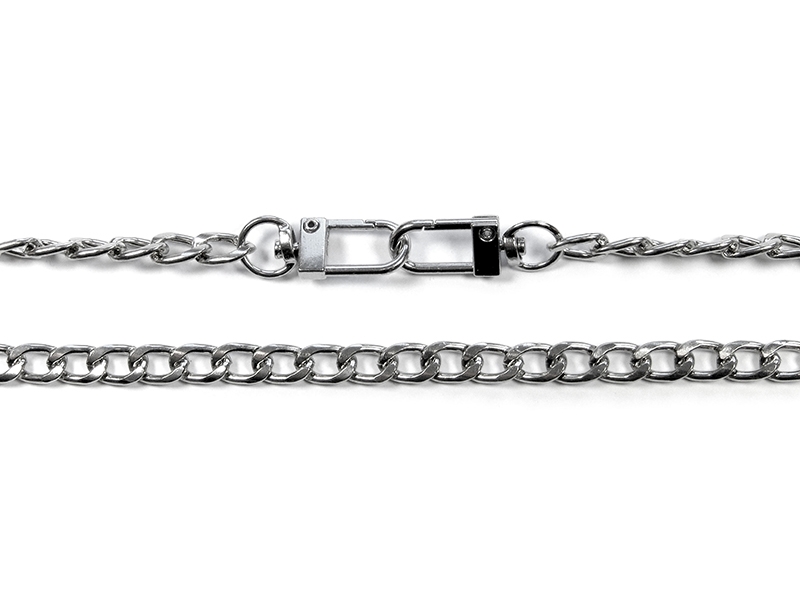 Handbag chain with snap hook 1002 anastazja nickel