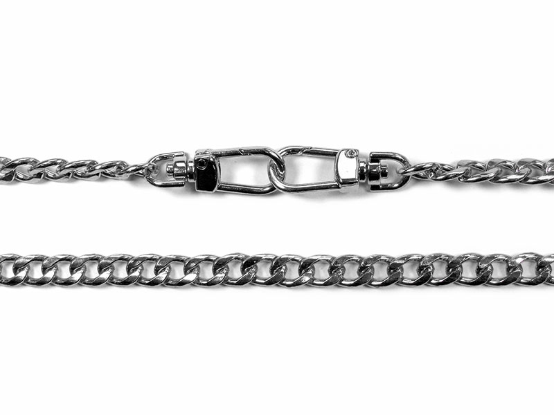 Handbag chain with snap hook 1006 bianka nickel
