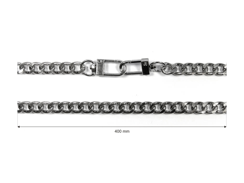 Handtaschenkette mit karabinerhaken 1007 charlie nickel