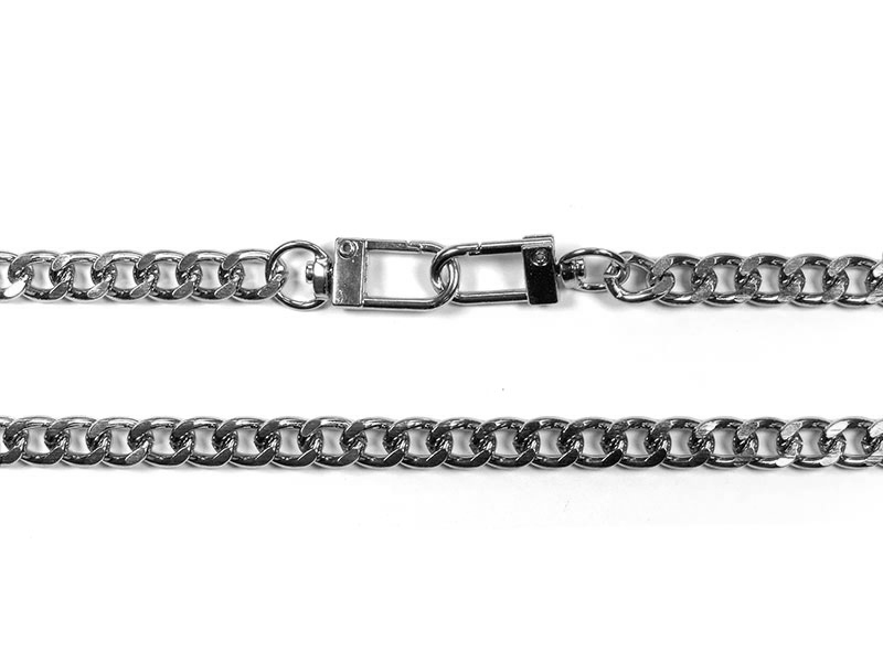 Handbag chain with snap hook 1008 charlie nickel