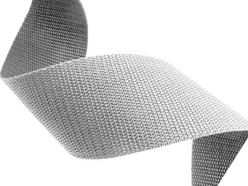 Taśma nośna polipropylenowa  10 mm / 1,3 mm jasnoszara (336)