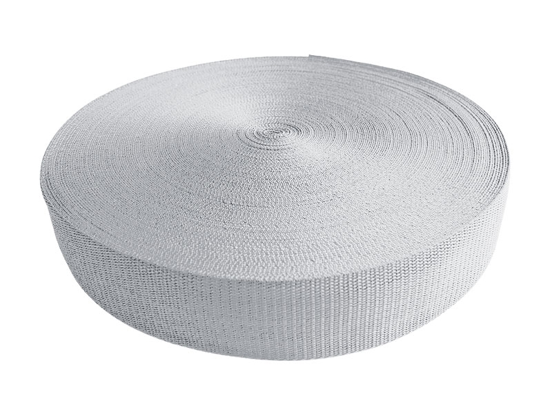 Webbing pp 30 mm / 1,3 mm light grey 336 50 mb