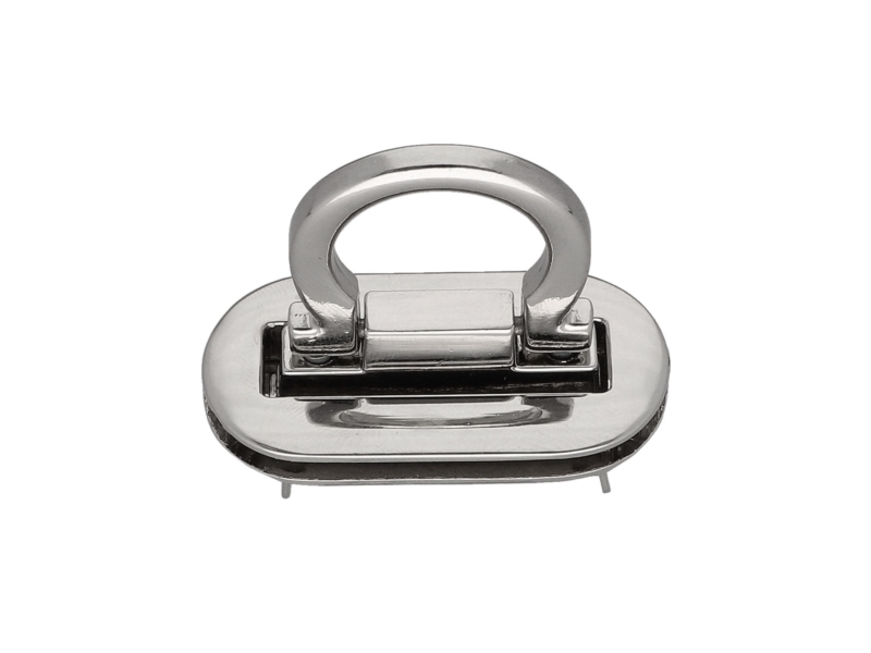 Briefcase lock 42 mm nickel 10 pcs
