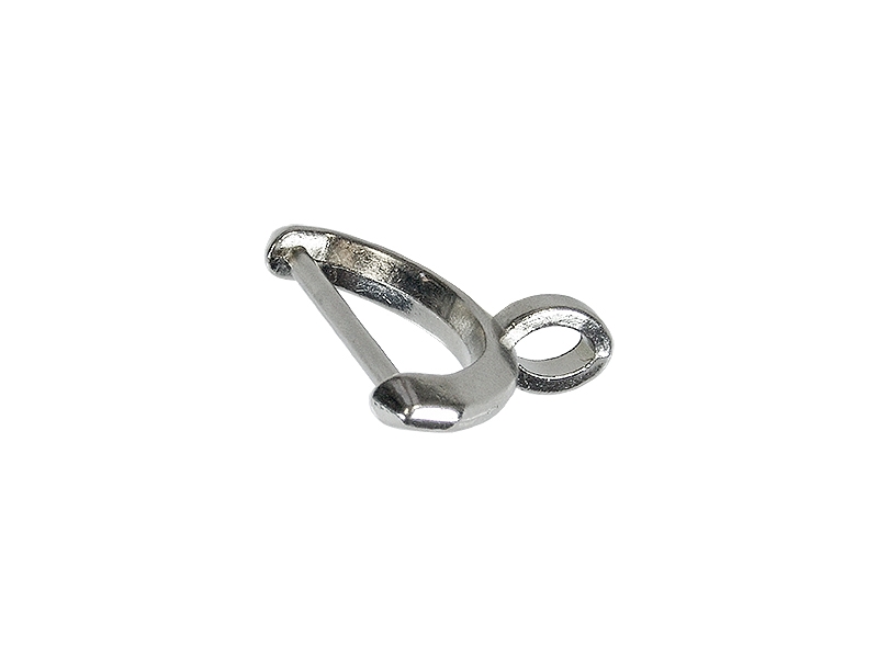 HALBRING AUS METALL 30/12/7 MM NICKEL ABGUSS 100   ST.