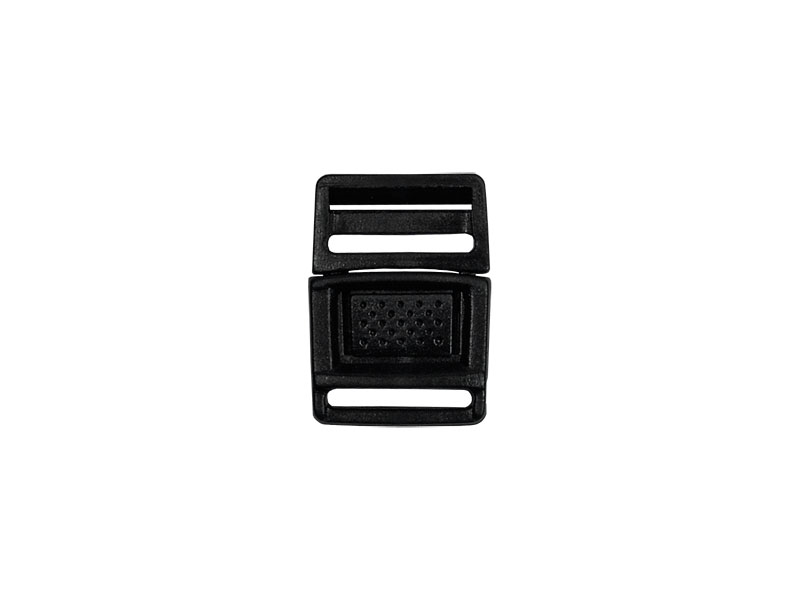 Plastic buckle 15 mm emma black