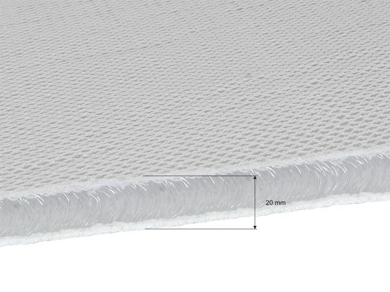 Dzianina dystansowa 3D 1200 g/m2 biała - 4 Dzianina dystansowa 3D 1200 g/m2 biała - 4