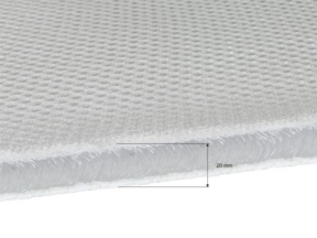 Dzianina dystansowa 3D 1200 g/m2 biała - 3