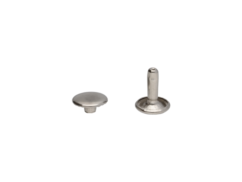NIETE  ZWEISEITIG LUX 10/3/12 MM NICKEL