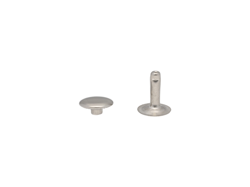 METAL  RIVET ONE-SIDED 10/3/12 MM NICKEL 5000 PCS