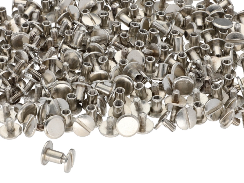 NIETE VERDREHT  9/4/7-9 MM  NICKEL