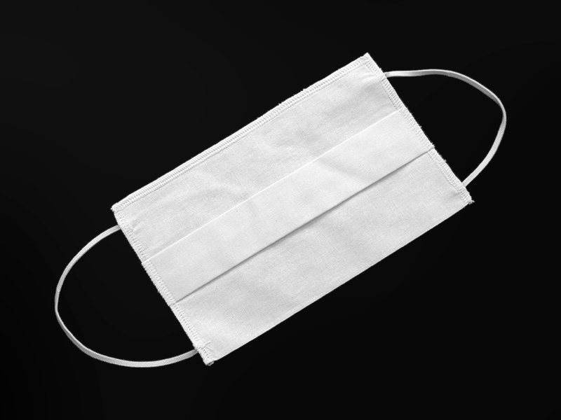 WIEDERVERWENDBARE SCHUTZMASKE (WEISS)