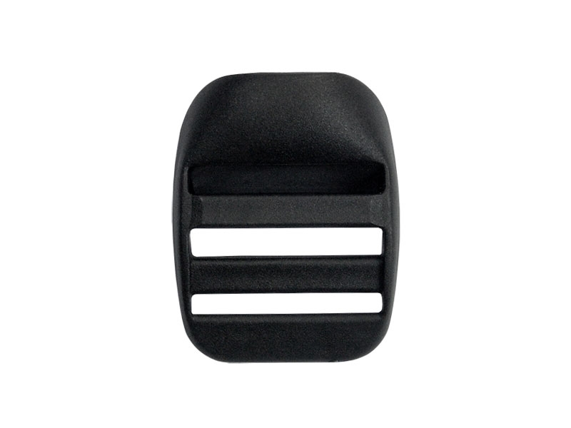 Plastic slide buckle 30 mm kira black 100 pcs