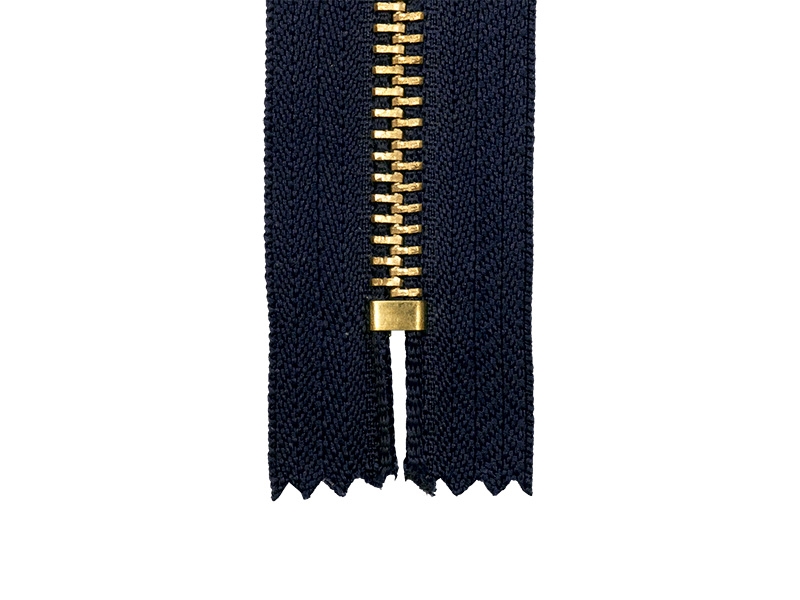 METAL READY ZIPPER 5 AUTO LOCK CLOSE END 18 CM (058) NAVY BLUE 50 PCS