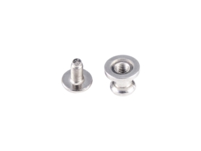 Knopik metalowy 6/4/8/7 mm nikiel 200 SZT.