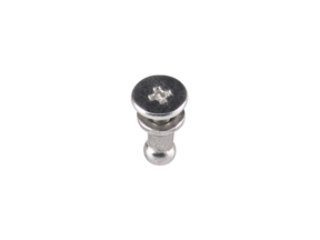 Knopik metalowy 4/3/6/8 mm nikiel.
