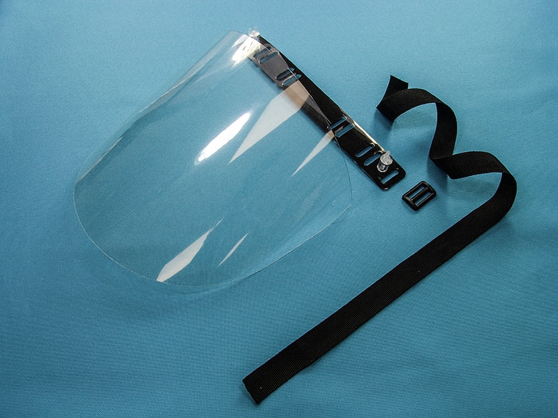FACE SHIELD, BLACK
