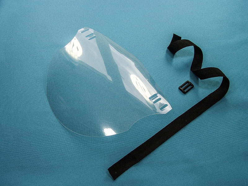 FACE SHIELD, BLACK